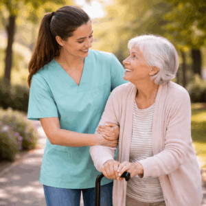 Cruzzn Care assisting the elderly